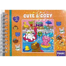 LIVRO INF COLORIR  CUTE E COZY 96P
