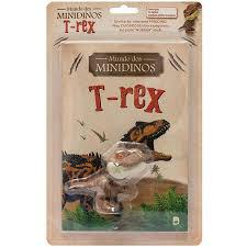 LIVRO INF ILUSTRADO MUNDO DOS MINIDINOS T-REX