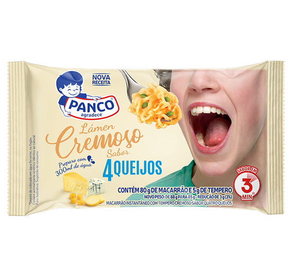 MAC PANCO LAMEN CREMOSO 4 QUEIJOS 85G