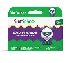 MASSA MODELAR STARSCHOOL 12 CORES 120G