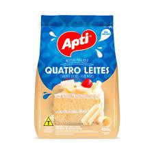 MIST BOLO APTI QUATRO LEITES 400G
