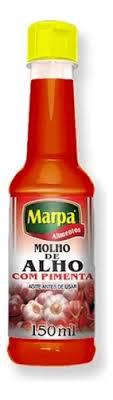 MOLHO MARPA  ALHO C/PIMENTA 150ML