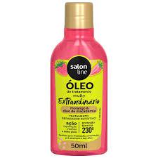 OLEO CAPILAR SALON LINE MORANGO 50ML