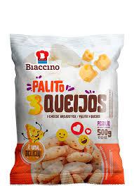 PALITO 3 QUEIJOS BIACCINO CONG. 500G