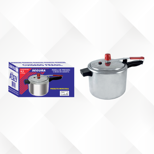 PANELA PRESSAO ARARY POLIDA  ALUM. 3L