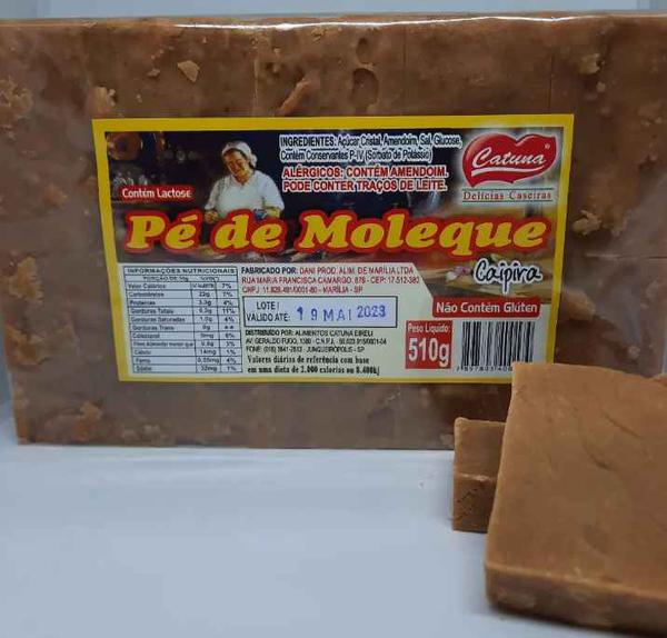 PE DE MOLEQUE CAIPIRA CATUNA 510G