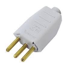 PINO PLUG MACHO COMUM LUSTER 10A 250V
