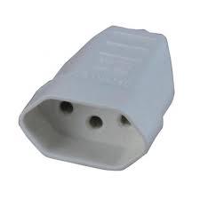PINO PLUGUE FEMEA LUSTER 10A 250V
