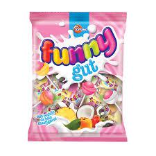 PIRULITO TOFFANO FUNNY GUT FRUTAS 600G