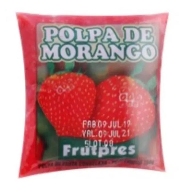 POLPA FRUTA FRUTPRES CONG. MORANGO 100G