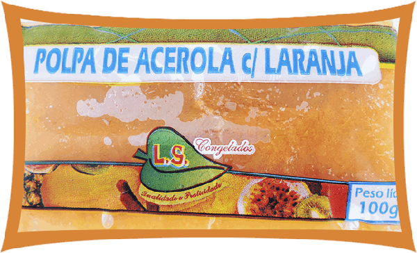 POLPA FRUTA L.S. CONG. ACEROLA/LARANJA 100G