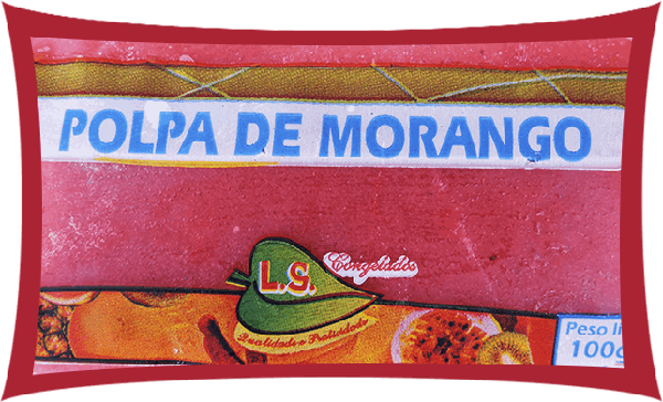 POLPA FRUTA L.S. CONG. MORANGO 100G