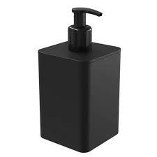 PORTA SABONETE LIQ STOLF SMILE PRETO 350ML