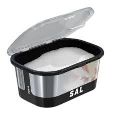 SALEIRO METALIZADO 500G TAMPA FIXA