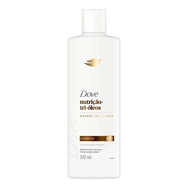 SHAMP DOVE 370ML NUTRICAO+TRI-OLEOS