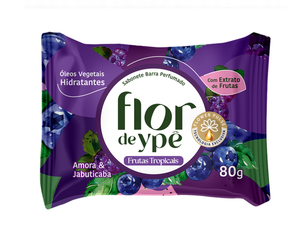 STE FLOR DE YPE FLOR FRUTAS TROP. AMORA/JAB. 80G