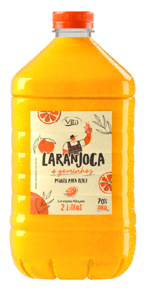 SUCO LARANJOCA 70% FRUTA LARANJA 2L