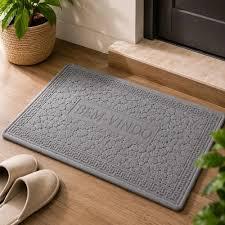 TAPETE PISO POLIESTER HOME ART ANTID. RET. 60X45CM