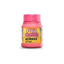 TINTA PVA 37ML ROSA  ACRILEX