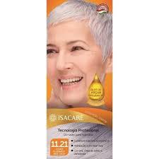 TINTURA ISACARE 11.21 LOURO PLATINADO IRISE CINZA