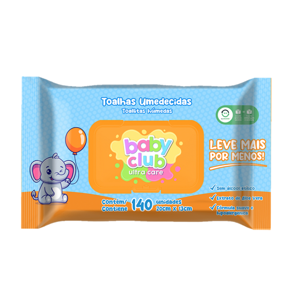 TOALHA UMED TURMA DO SONINHO BABY CLUB C/140UN