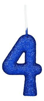 VELA FEST LAR SUPER GLITER AZUL N4