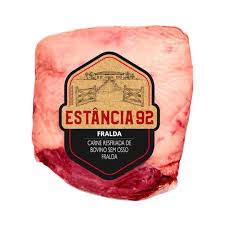 FRALDA BOV VP ESTANCIA 92 PECA A VACUO KG MINERVA FOODS kg