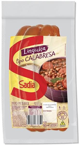 LINGUICA CALABRESA SADIA PCT 1kg