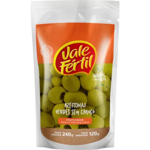 AZEITONA VERDE RECHEADA PIMENTAO VALE FERTIL VIDRO 200g