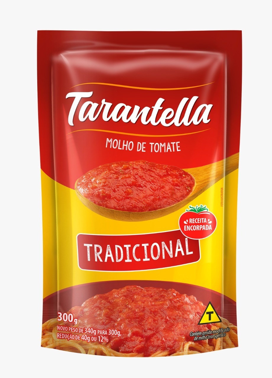 MOLHO TOMATE TARANTELLA SH 300g TRADICIONAL