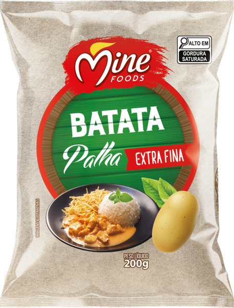 BATATA PALHA MINE FOODS PCT 200g EXTRA FINA