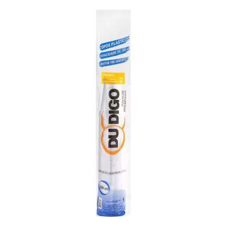 COPO DESCART PLAST 300ML DUDINGO PCT 100un