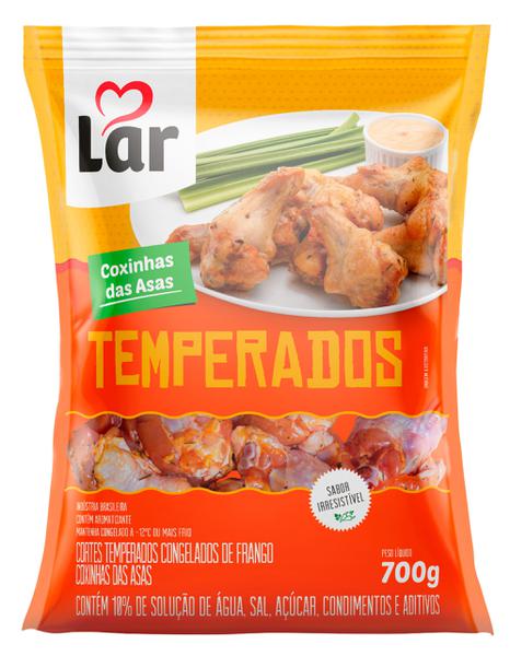 COXINHA ASA FRANGO CG LAR IQF 700g TEMPERADO