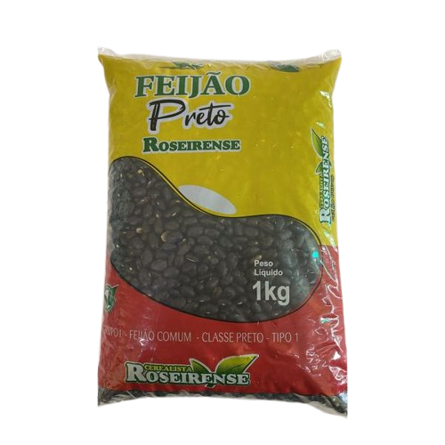 FEIJAO PRETO T1 ROSEIRENSE PCT 1kg