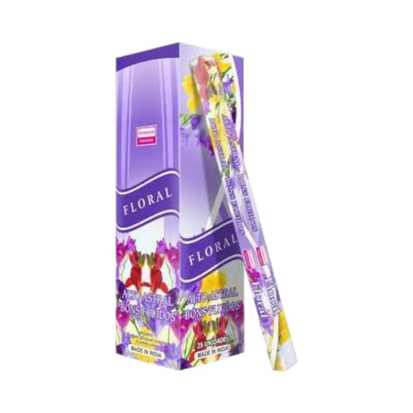INCENSO VEG FLORAL C/8 UN DARSHAN