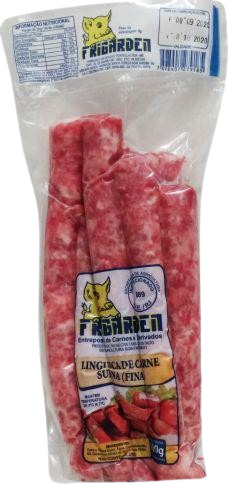 LINGUICA SUINA  APIMENTADA FRIGARDEN PCT 400g
