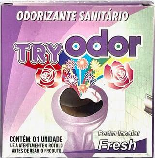 PEDRA SANITARIA TRY ODOR CX 40g FRESH
