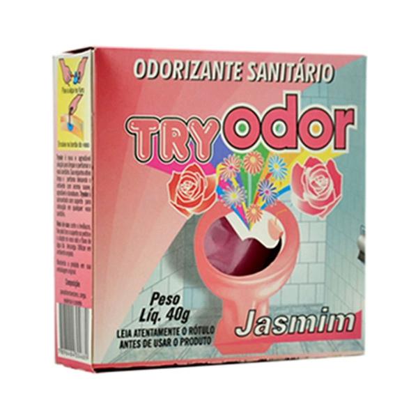 PEDRA SANITARIA TRY ODOR CX 40g JASMIM
