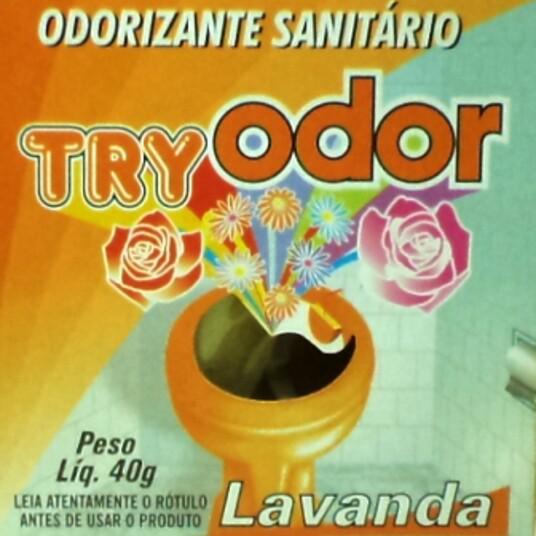 PEDRA SANITARIA TRY ODOR CX 40g LAVANDA