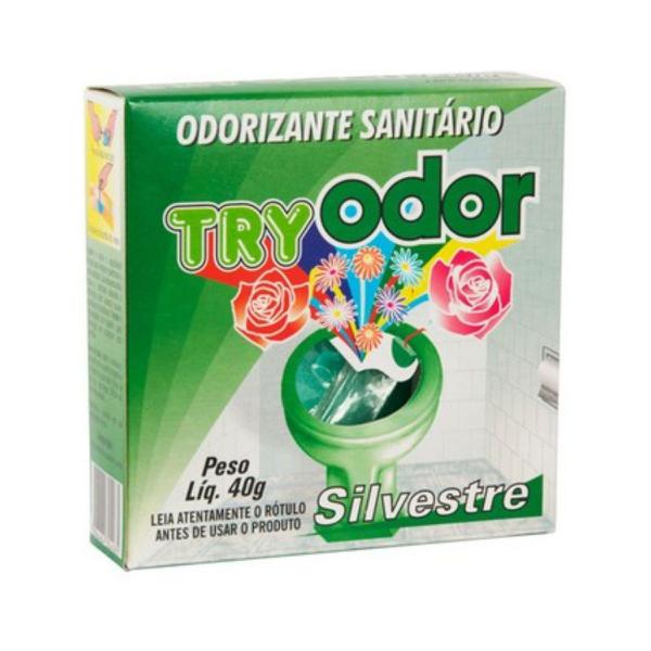 PEDRA SANITARIA TRY ODOR CX 40g SILVESTRE