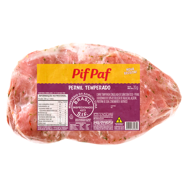 PERNIL SUINO S/OSSO CG PIF PAF TEMP kg