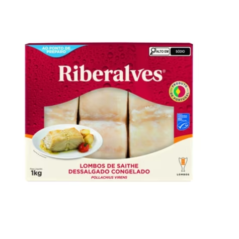 POSTA BACALHAU SAITHE CG RIBERALVES 1kg