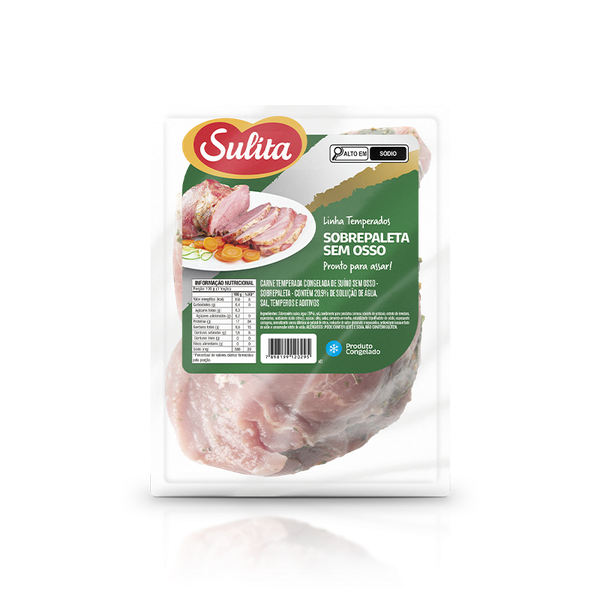 SOBREPALETA SUINO SULITA TEMP S/OSSO kg