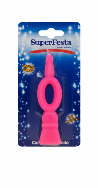 VELA FESTIVA INDIPEL ROSA N0