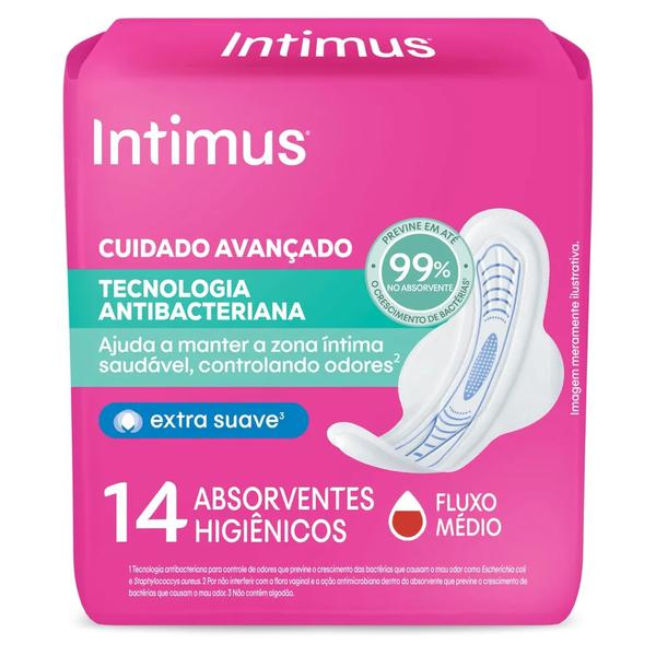 ABS.INTIMUS C/A SV 14UN ANTIBACTERI