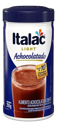 ACHOC.PO ITALAC 210G ZERO ACUCAR