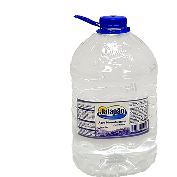 AGUA MINERAL JALAPAO S/G 5LT