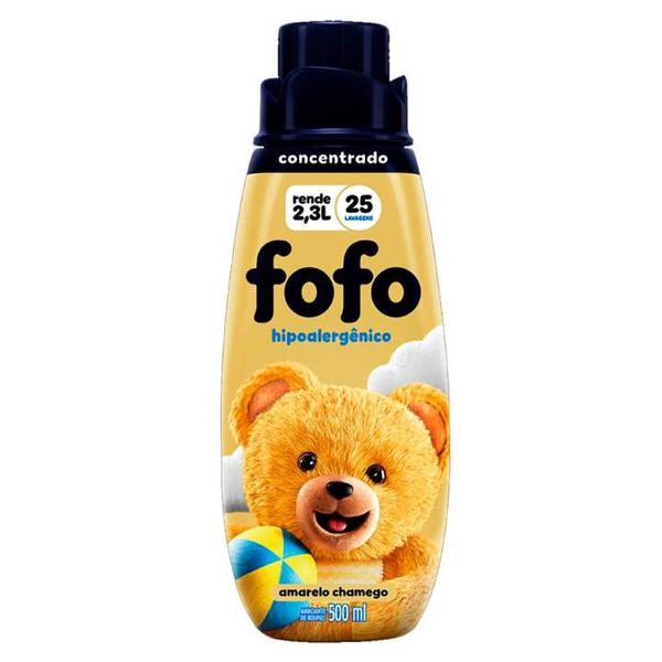 AMAC.FOFO CONC.500ML AMARELO CHAMEG