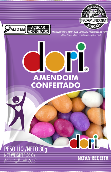 AMENDOIM DORI 30G CONFEITADO