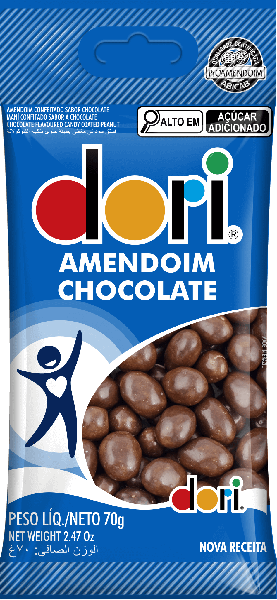AMENDOIM DORI 70G CHOCOLATE